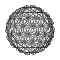 Wireframe Shape Triangulated Ball - Thumbnail 11