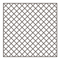 Plastic Mosaic Tile Sheet 300mm X 300mm - Thumbnail 2