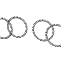 Elastic Coil Plastic Wristbands - Thumbnail 3