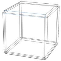 Wireframe Shape Cube - Thumbnail 3