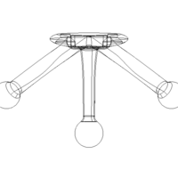 Plastic Triple Coat Hook - Thumbnail 6