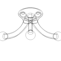 Plastic Triple Coat Hook - Thumbnail 7