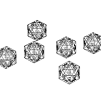 20 Sided Game Dice 6 Colors - Thumbnail 8