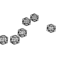 20 Sided Game Dice 6 Colors - Thumbnail 10