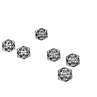 20 Sided Game Dice 6 Colors - Thumbnail 12