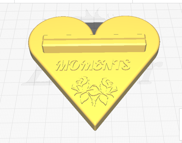 Heart Photo Frame 3D Print 545542