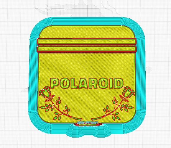 Polaroid Photo Holder 3D Print 545634