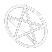 Plastic Pendant Star - Thumbnail 6