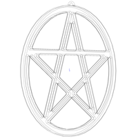 Plastic Pendant Star - Thumbnail 10