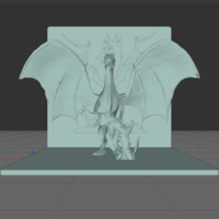 Dragon Bookend - Thumbnail 1