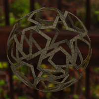 Wireframe Shape Geometric Finale Ball - Thumbnail 2