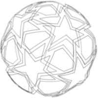 Wireframe Shape Geometric Finale Ball - Thumbnail 4
