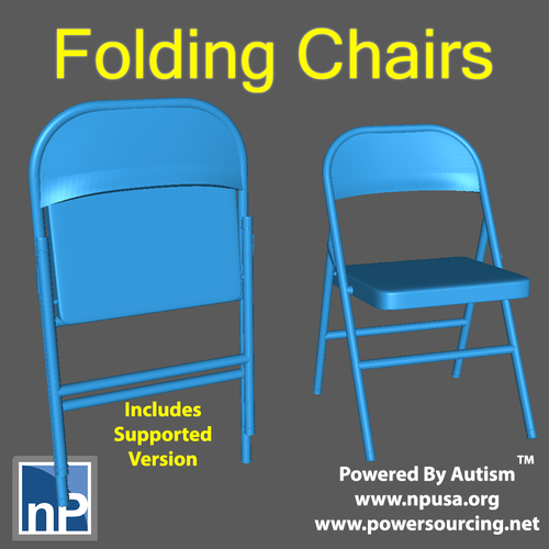 Modern Marvels - Folding Chairs 3D Print 545690