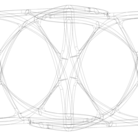 Wireframe Shape Geometric Complex Cube - Thumbnail 9