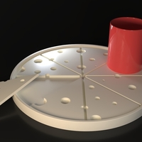 Cheese Slices Coasters - Thumbnail 2