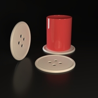Clothes Button Coasters - Thumbnail 4