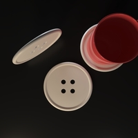 Small Clothes Button Coasters 3D Printing 545793