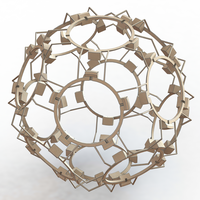Wireframe Shape Geometric Companion Dodecahedron - Thumbnail 1