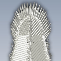  Iron throne pen holder - Thumbnail 3