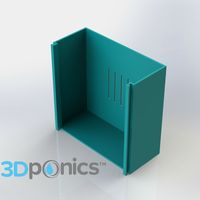 Small Pump Mount - 3Dponics Herb Garden 3D Printing 54585