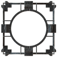 Wireframe Shape Geometric Companion Cube - Thumbnail 2