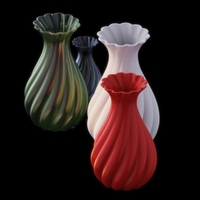 Small Flower Vase 3D Printing 546000