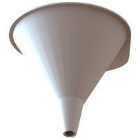 Plastic Round Shaped Utility Funnel - Thumbnail 3