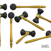 Gavel (Jusge's hammer) - Thumbnail 5