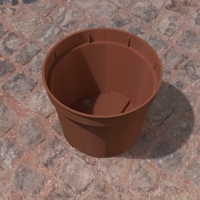 Small Flower Pot 3D Printing 546129