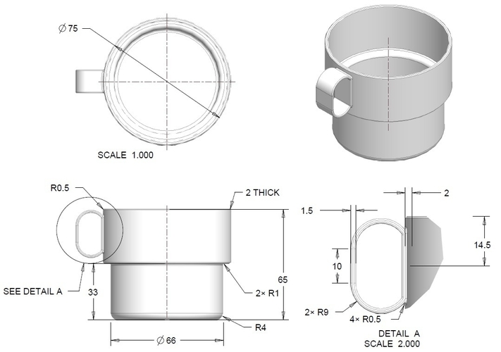 Cup 3D Print 546176