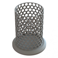 Plastic Organizer Round Holder 7 cm - Thumbnail 1