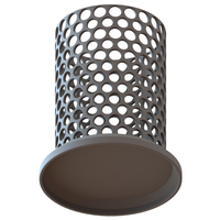 Plastic Organizer Round Holder 7 cm - Thumbnail 2
