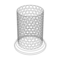 Plastic Organizer Round Holder 7 cm - Thumbnail 6