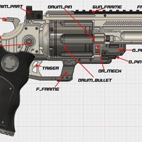 Konstantin heavy revolver - Thumbnail 4