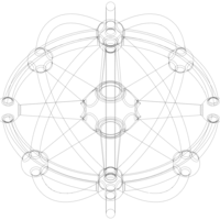 Wireframe Shape Geometric Sphere Linked - Thumbnail 7