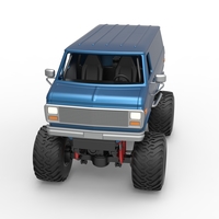 Monster Truck Van Version 2 Scale 1:25 - Thumbnail 4