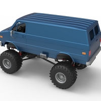 Monster Truck Van Version 2 Scale 1:25 - Thumbnail 11