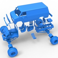 Monster Truck Van Version 2 Scale 1:25 - Thumbnail 18