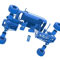 Monster Truck Van Version 2 Scale 1:25 - Thumbnail 19