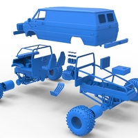Monster Truck Van Version 2 Scale 1:25 - Thumbnail 23