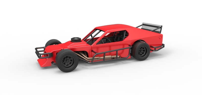 Asphalt Modified stock car Version 2 Scale 1:25