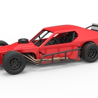 Asphalt Modified stock car Version 2 Scale 1:25 - Thumbnail 1