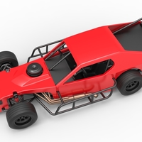 Asphalt Modified stock car Version 2 Scale 1:25 - Thumbnail 4