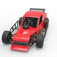 Asphalt Modified stock car Version 2 Scale 1:25 - Thumbnail 5