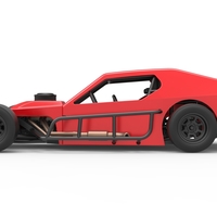 Asphalt Modified stock car Version 2 Scale 1:25 - Thumbnail 8