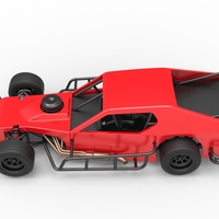 Asphalt Modified stock car Version 2 Scale 1:25 - Thumbnail 9