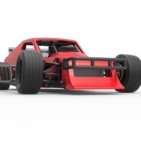 Asphalt Modified stock car Version 2 Scale 1:25 - Thumbnail 23