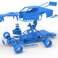 Asphalt Modified stock car Version 2 Scale 1:25 - Thumbnail 24