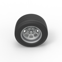 Wheel from Asphalt Modified stock car V3 Scale 1:25 - Thumbnail 6