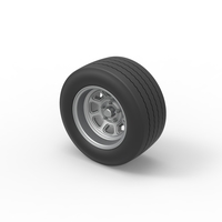 Wheel from Asphalt Modified stock car V3 Scale 1:25 - Thumbnail 7